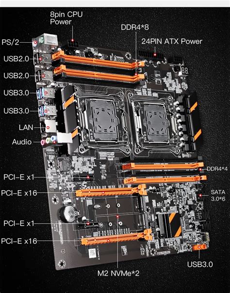 X79 Lga 2011 Motherboard 2011 V3 E5 Cpu+16g Memory+x99 Dual Motherboard ...