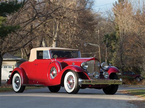 1933 Packard Twelve Coupe Roadster Arizona 2014 RM Sotheby S