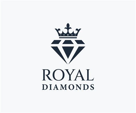 Luxury Royal Diamond Logo, Jewelry logo design. 10627935 Vector Art at