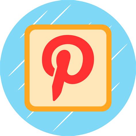 Pinterest Logo Vector Icon Design 25997287 Vector Art at Vecteezy