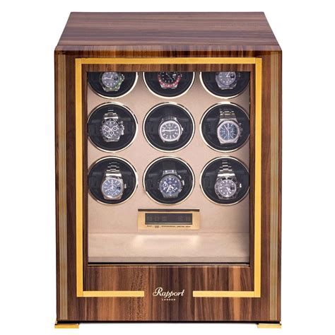 Paramount Nine Watch Winder | Luxury Watch Winder | Rapport London