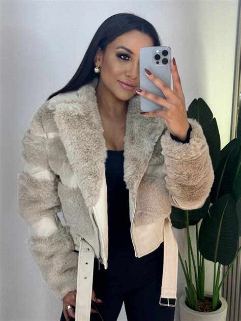 Jaqueta Pele Nude Imperio Da Moda