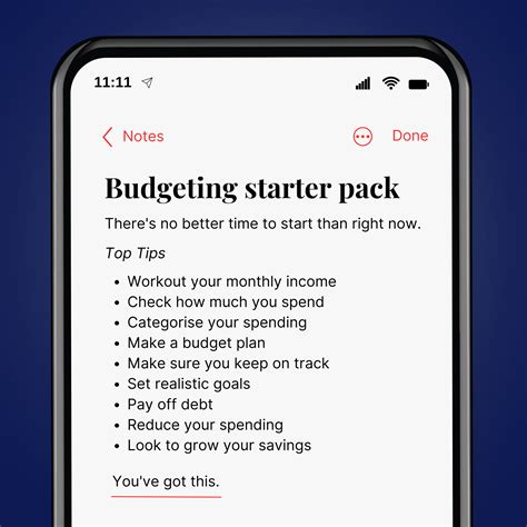 Nationwide UK - What are your top budgeting tips? If you're struggling