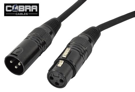 Cobra Dmx Kabel Xlr Han 3 Pol Til Xlr Hun 3 Pol Køb Online Nu Soundstorexl