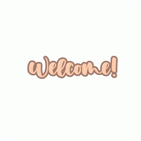 Welcome Sticker Welcome ləri kəşf edin və paylaşın