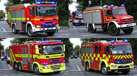 WALDBRAND KREISALARM Zahlreiche Einsatzfahrten In Hilden Zur