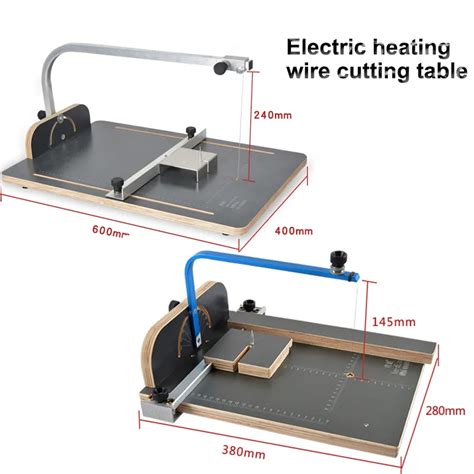 Electric Two Wire Temperature Sensor Cutting Table Board Hot Wire Styrofoam Cutter Heating Tools