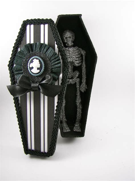 Spooky Halloween Coffin Decoration Etsy Halloween Coffin Halloween