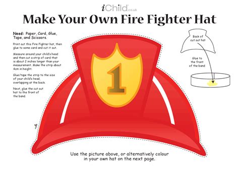 10 Fire Hat Templates Ideas Firefighter Fire Safety P