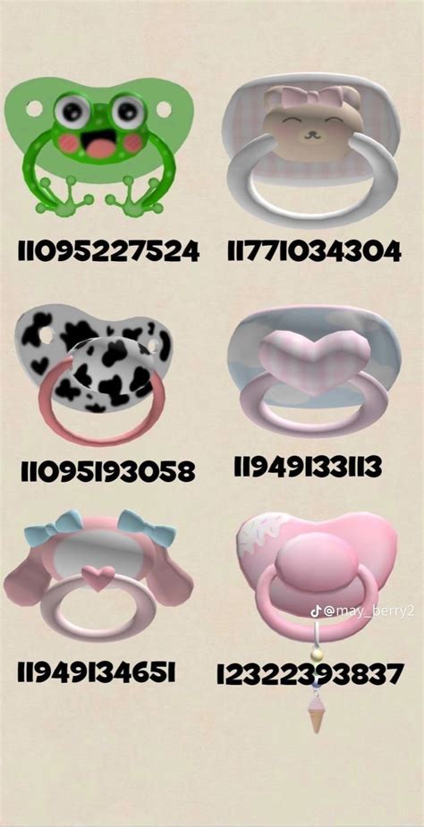 Roblox Pacifiers Codes In Coding Bloxburg Decals Codes