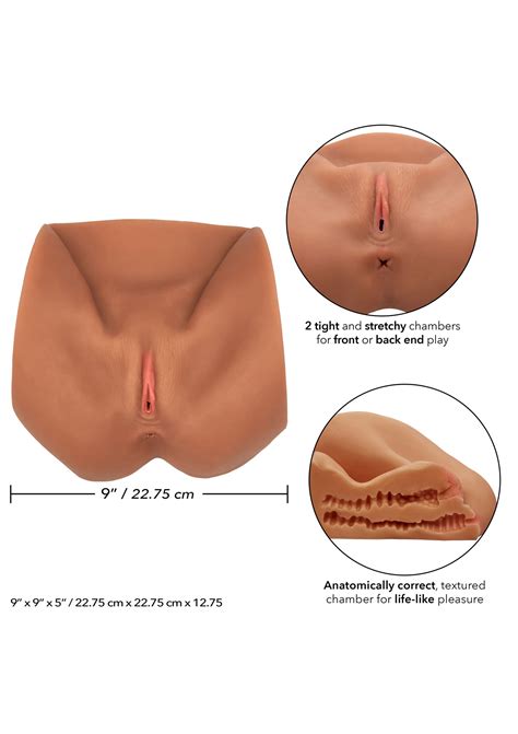 Мастурбатор Stroke It Life size Pussy кафяв Vibrator bg