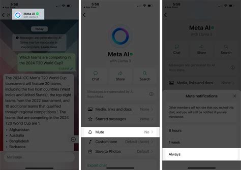 ¿cómo Desactivar Meta Ai De Whatsapp Instagram Y Facebook