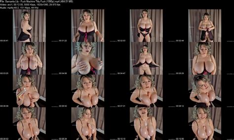 Samanta Lily Fuck Machine Titty Fuck Nitroporno Manyvids Clips Sale Onlyfans Porn Storage