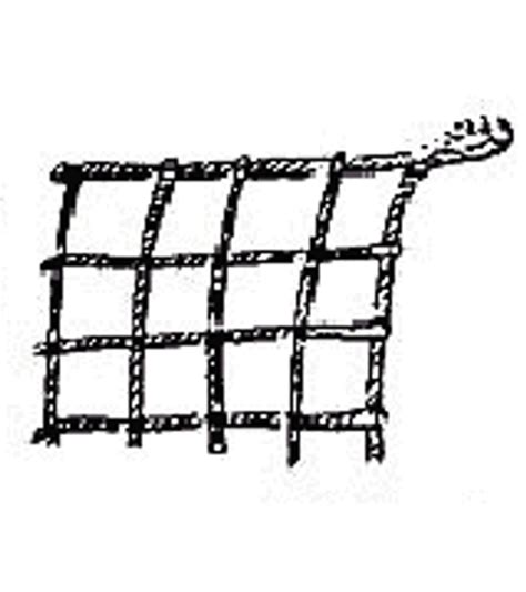 Impa 232157 Cargo Net 3x3 Mtr Steel Wire Rope
