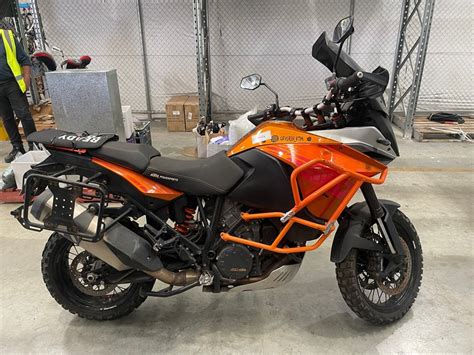 ktm  adventure motorcycle auction   grays australia