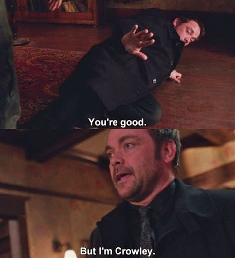 What S Your Favorite Crowley S Quote Supernatural Amino