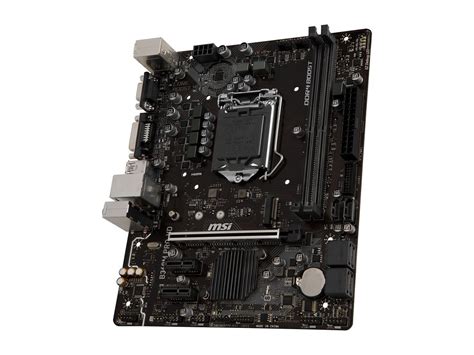 MSI PRO B360M PRO-VD LGA 1151 (300 Series) Micro ATX Intel Motherboard ...