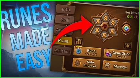 Introduction To Runes In Summoners War Very Easy To Understand Guide