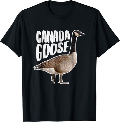 Realistic Canada Goose T Shirt Clothing