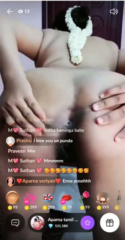 Aparna Tamil Kerala Kanada Showing Boobs Pussy Asshole And Fingering On Tango Live