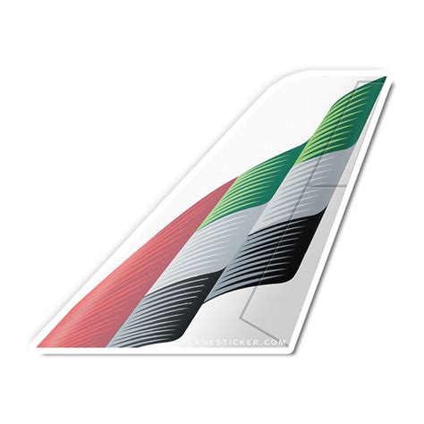 Emirates Tail – Plane Sticker