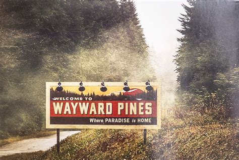 Wayward Pines Famosa Immagine Promozionale Della Serie 432379
