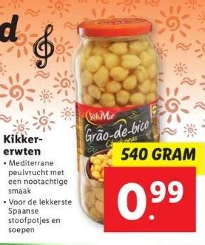 Kikkererwten Aanbieding Bij Lidl