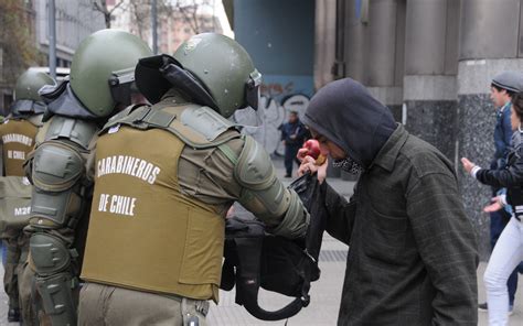 Violence in Santiago Chile Over Education Reform