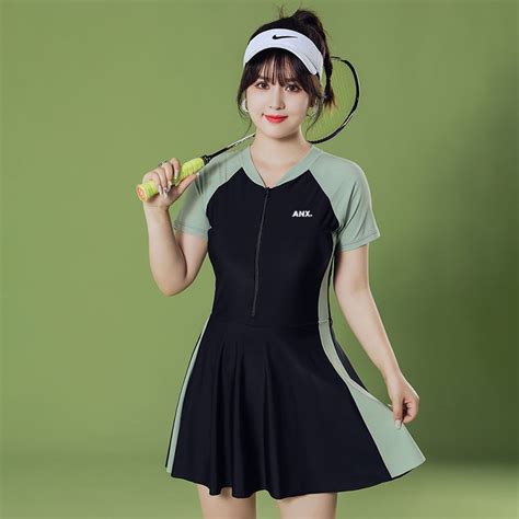 Hhh New Swimsuit Women S Conservative Fairy Style Covering Belly Thin One Piece Hot Spring