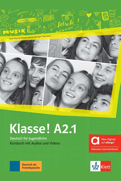 Klasse A2 1 edición híbrida allango Libro del alumno Klett Sprachen