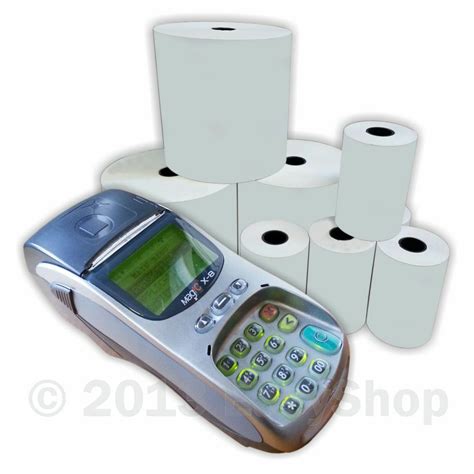 Mm X Mm Thermal Paper Credit Card Machine Till Rolls Pdq Streamline