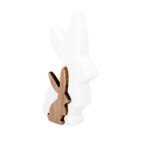 Figurka Wielkanocna Hare Zaj C Ceramiczny X Cm