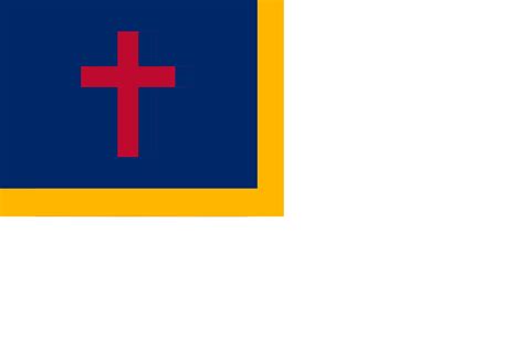 Redesigned Christian Flag : r/vexillology