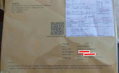 Detail Surat Tanda Registrasi Perawat Koleksi Nomer