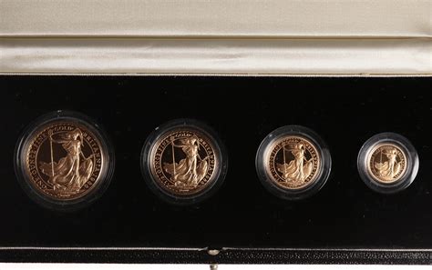 Großbritannien 10 Pounds 100 Pounds 1988 Britannia Proof Set