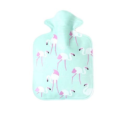 Cartoon Printed Hot Water Bottles Injection Explosion Proof Warm Heater Bag Hand Feet Belly