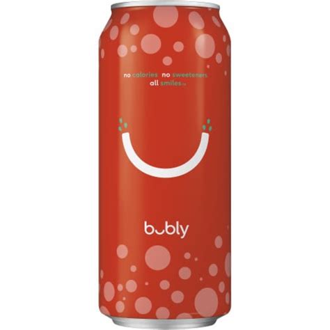 Bubly™ Strawberry Flavored Sparkling Water Can 16 Fl Oz Qfc