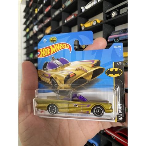 Hot Wheels TV Séries Batmobile Carro do Batman Shopee Brasil