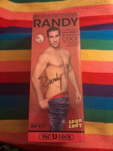 Signature Ultraskyn 8 5 W Removable Vac U Lock Suction Cup Randy DILDO 782421073398 EBay