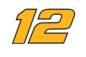 Team Penske Nascar Number Font