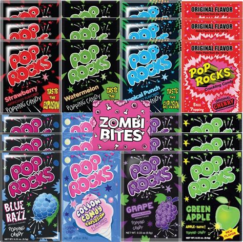 Pop Rocks Candy Ultimate 9 Flavor Assortment Bulk