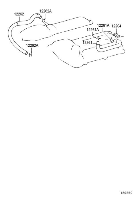 1226175100 Toyota Hose Ventilation N Toyota Parts Overstock Lakeland Fl