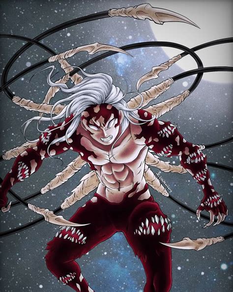 Kibutsuji Muzan By Pane94 On Deviantart Ilustrasi Karakter Gambar