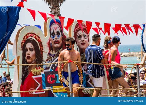 Tel Aviv Israel June Gay Pride Parade In Tel Aviv Israel Editorial Stock Photo