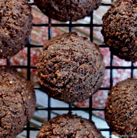 Vegan Chocolate Coconut Flour Cookies Keto Option Powerhungry®