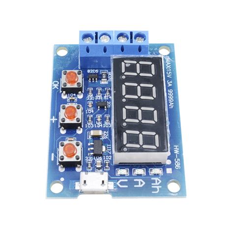 Hw-586 1,2 V 12V 18650 Li-Ion Lítium Akkumulátor-Tesztelő Ellenállás ...