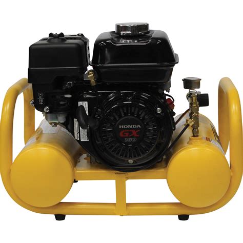 DEWALT Pontoon Gas Powered Air Compressor Honda GX160 Engine 4