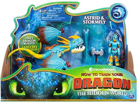 Spin Master Dreamworks Dragons Stormfly And Astrid Dragon With