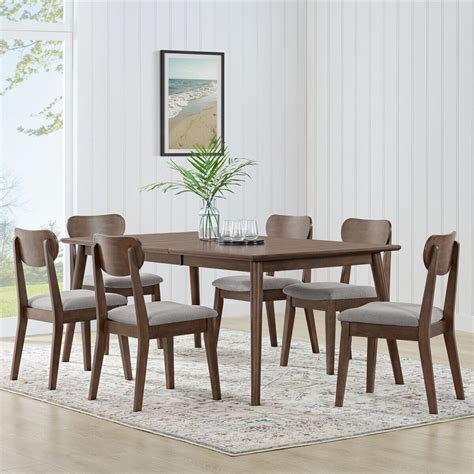 Bayside Furnishings Palm Bay Juego De Comedor De 7 Piezas