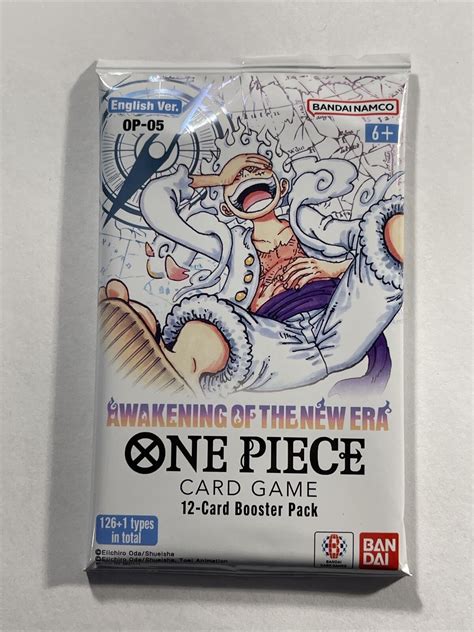 One Piece Op Awakening Of The New Era Booster Pack English New